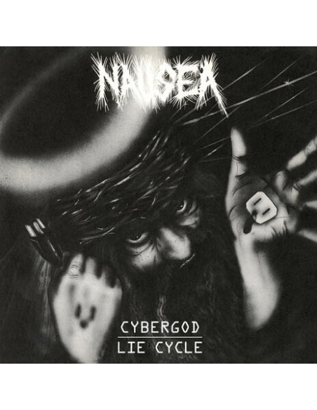 Nausea - Cybergod/Lie Cycle - Transparent Green