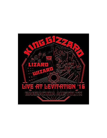 King Gizzard and The Lizard Wizard - Live At Levitation '16 (Vinyl Red)