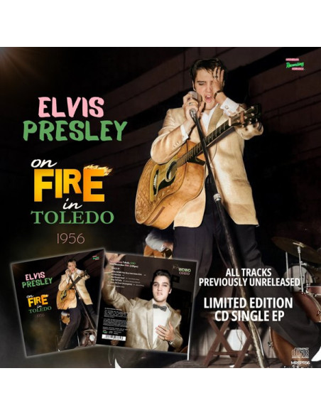 Presley, Elvis - On Fire In Toledo - 1956 - (CD)