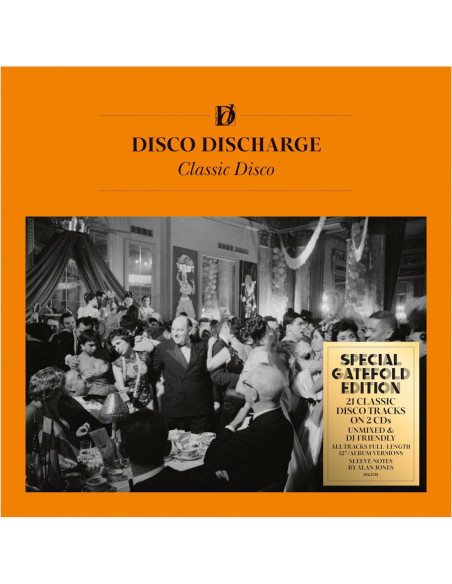 Compilation - Disco Discharge: Classic Disco (Deluxe Gatefold Packaging) - (CD)