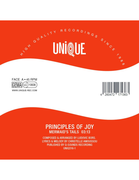Principles Of Joy - Principles Of Joy-Mermaid'S Tails / Kick