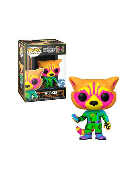 Marvel: Funko Pop! Vinyl - Guardians Of The Galaxy 3 - Rocket (Blklt)