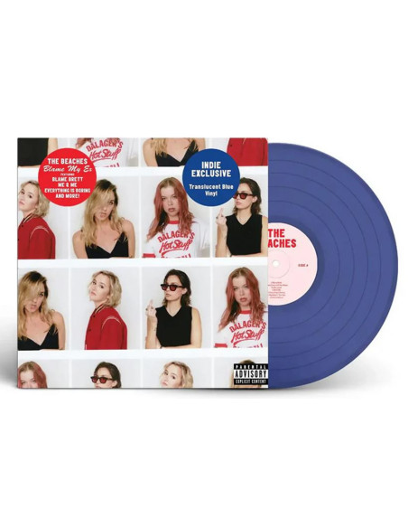 Beaches The - Blame My Ex - Transparent Blue Vinyl