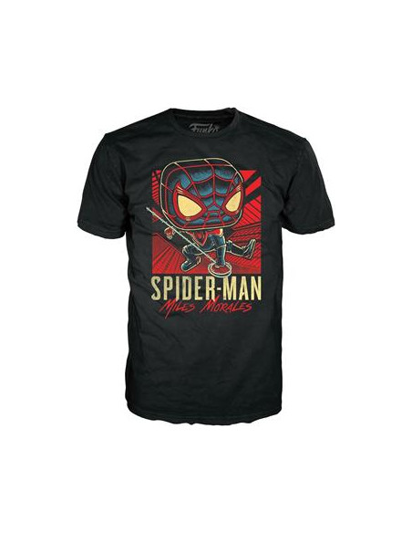 Funko Pop! Boxed Tee: Marvel - Miles Morales T-Shirt (Xl)