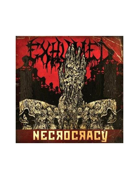 Exhumed - Necrocracy - Blood Red With Splatter