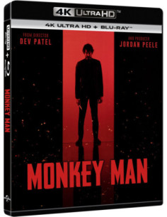 Monkey Man (4K Ultra Hd-Blu-Ray)