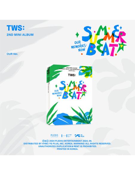 Tws - Summer Beat (Our Version) (Cd - Photo Book - Sticker Pack - Slide Film - Card -) - (CD)
