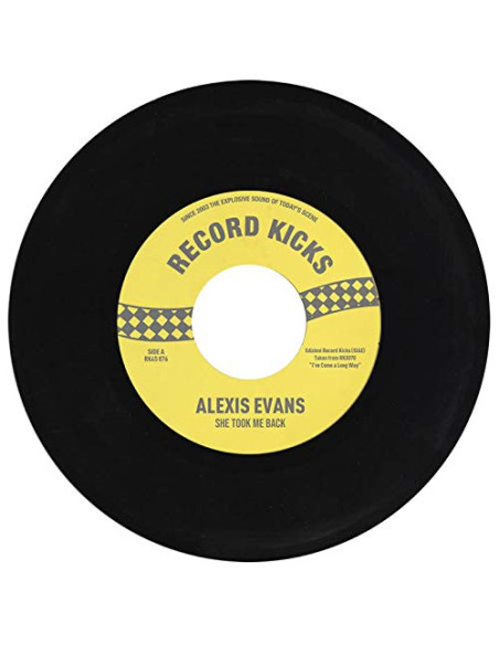 Evans Alexis - She Took Me Back, It'S All Over Now (7p)
