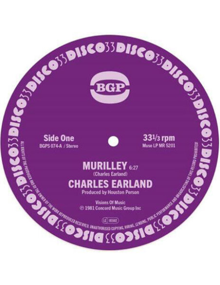 Earland Charles - Murilley, Leaving This Planet (7p)