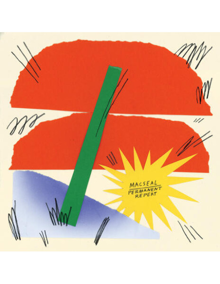 Macseal - Permanent Repeat - Green Glitter Vinyl
