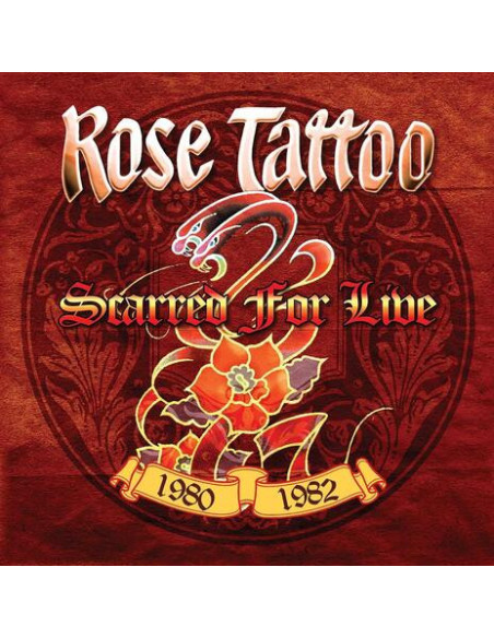 Rose Tattoo - Scarred For Life - Silver