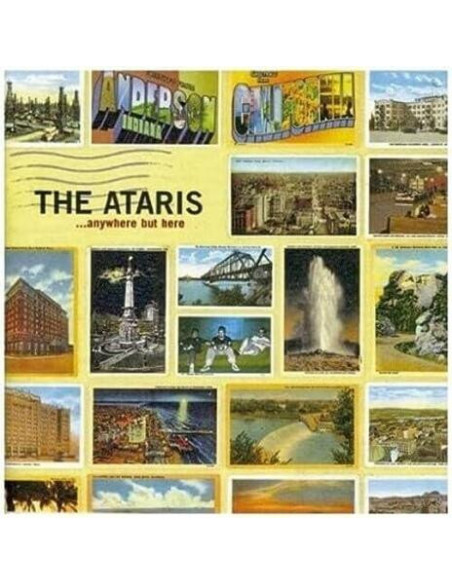 Ataris - Anywhere But Here - Yellow/Black Splatter
