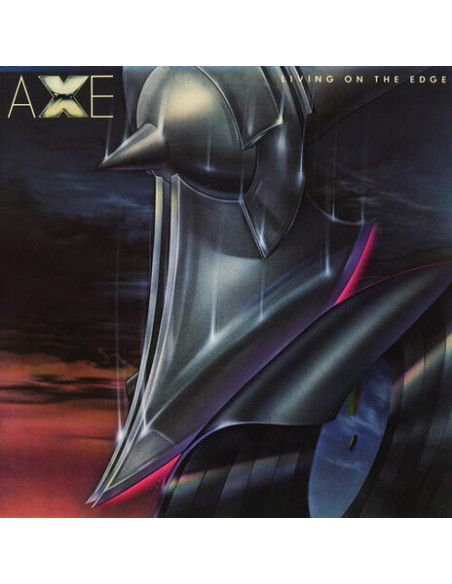 Axe - Living On The Edge (Blue Vinyl)