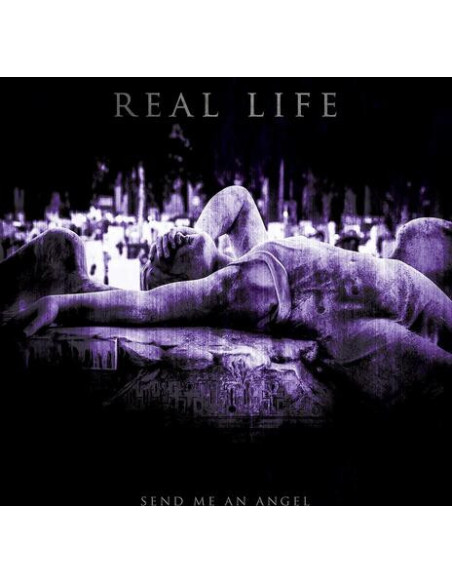 Real Life - Send Me An Angel - Purple/Silver Splatter