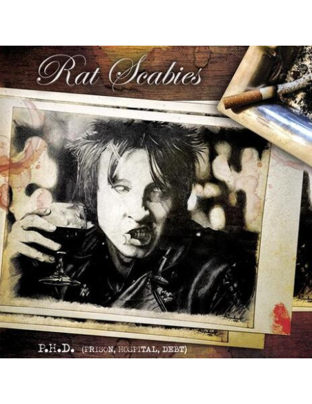 Rat Scabies - P.H.D. (Prison Hospital Debt) Limited Edition, Coloured Vinyl