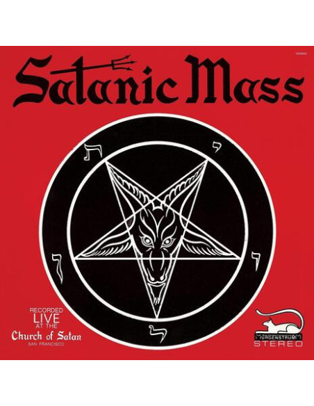 Lavey Anton - Satanic Mass - Red/Black Splatter
