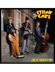 Stray Cats - Live At The Roxy 1981 - Gold/Black Splatter