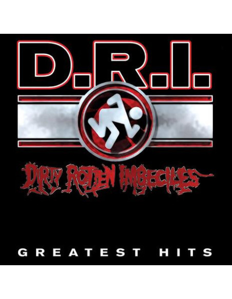 D.R.I. - Greatest Hits - Red/Silver Splatter