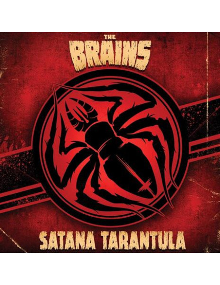 Brains - Satana Tarantula - Gold/Red Splatter