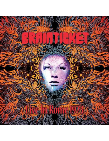 Brainticket - Live In Rome 1973 - Red/Yellow Splatter