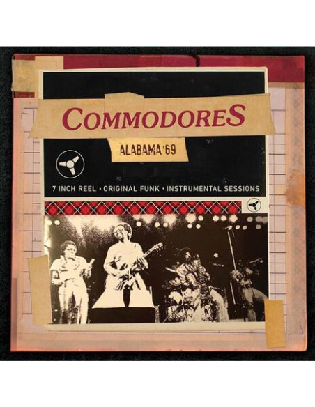 Commodores - Alabama '69 - Red/Gold Splatter