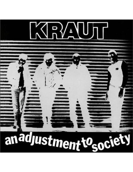 Kraut - An Adjustment To Society - Black/White Splatter