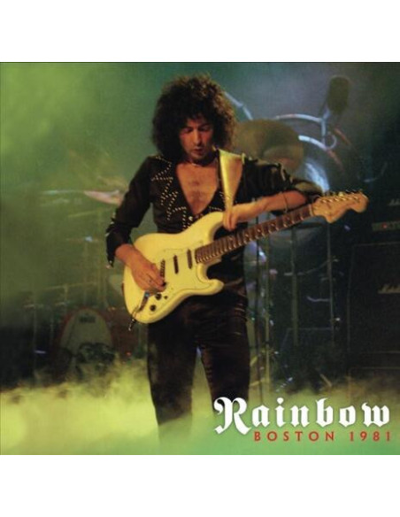 Rainbow - Boston 1981 - Green/Red Splatter