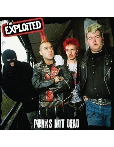 Exploited - Punk'S Not Dead - Red/Black Splatter
