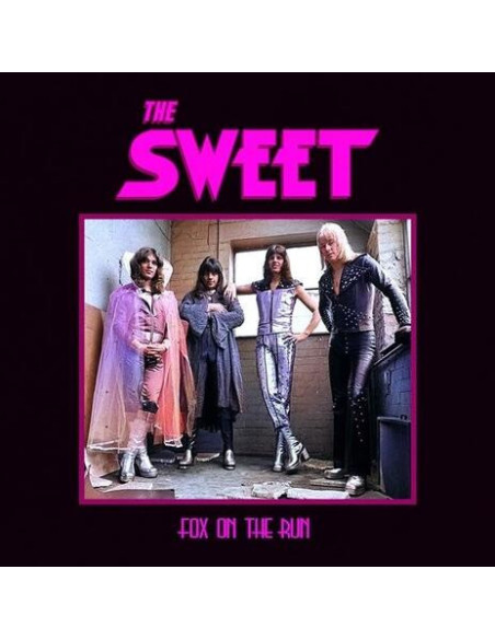 Sweet - Fox On The Run - Pink/Black Splatter