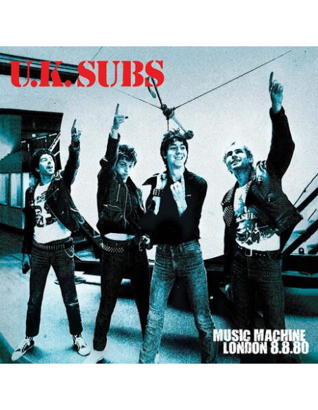Uk Subs - Music Machine London 8/8/80 - Red