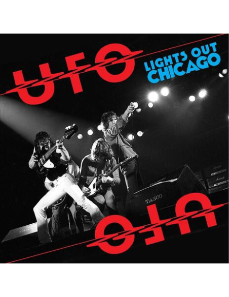 Ufo - Lights Out In Chicago - Red/Black Splatter