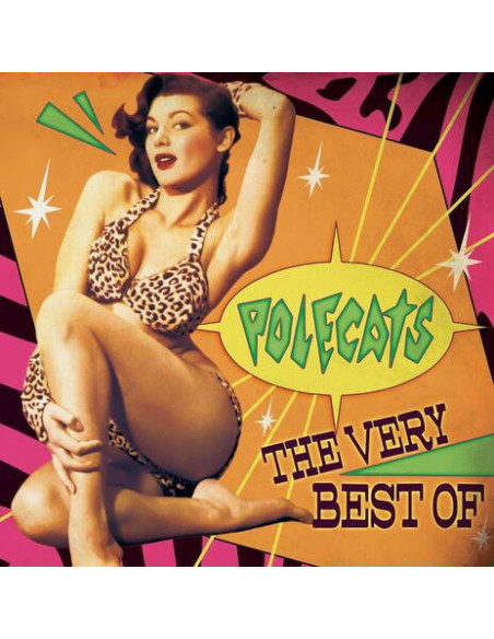 Polecats - Very Best Of - Purple/Orange Splatter