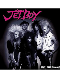 Jetboy - Feel The Shake - Pink/Black Splatter