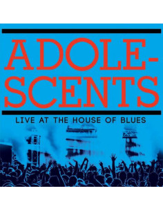 Adolescents - Live At The House Of Blues - Blue/Black Splatter