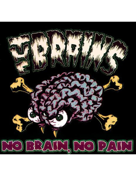 Brains - No Brain No Pain - Green/Purple Haze Splatter