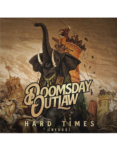 Doomsday Outlaw - Hard Times - Transparent Red