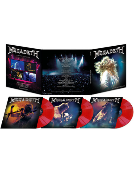 Megadeth - Night In Buenos Aires ( Red Vinyl)