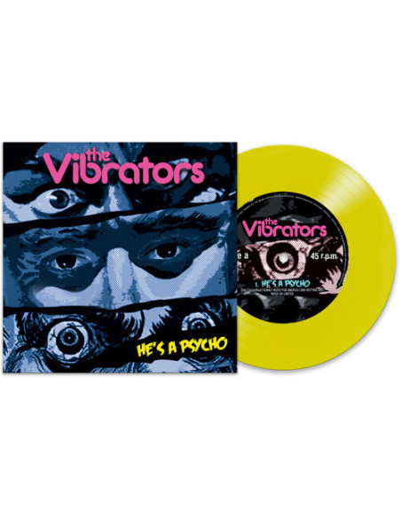 Vibrators - He'S A Psycho (Yellow)