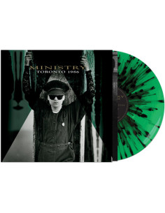 Ministry - Toronto 1986 (Green and Black Splatter)