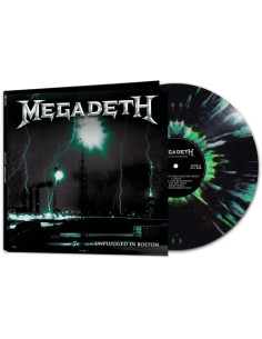 Megadeth - Unplugged In Boston - Green and Black Splatter