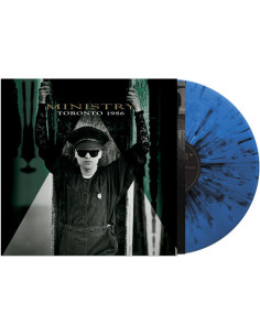 Ministry - Toronto 1986 - Blue/Black Splatter