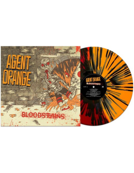 Agent Orange - Bloodstains - Orange/Red/Black Splatter