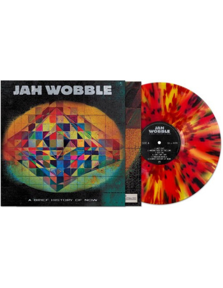 Wobble Jah - Brief History Of Now - Red/Black/Yellow Splatter