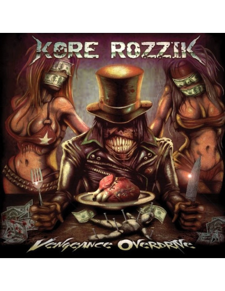 Kore Rozzik - Vengeance Overdrive (Red, Black Splatter)