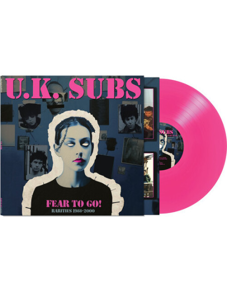 Uk Subs - Fear To Go Rarities 1988-2000 - Pink