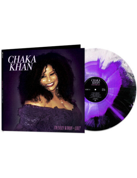 Khan Chaka - I'M Every Woman - Live - Purple/White Haze