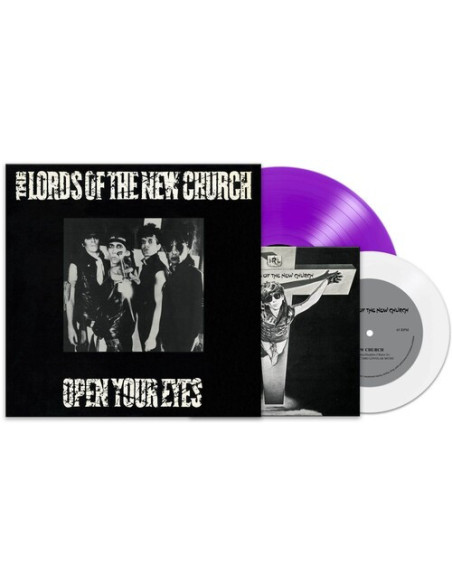 Lords Of The New Church - Open Your Eyes (Purple and White)
