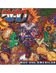 Sx-10 - Mad Dog American - Red/Blue Splatter