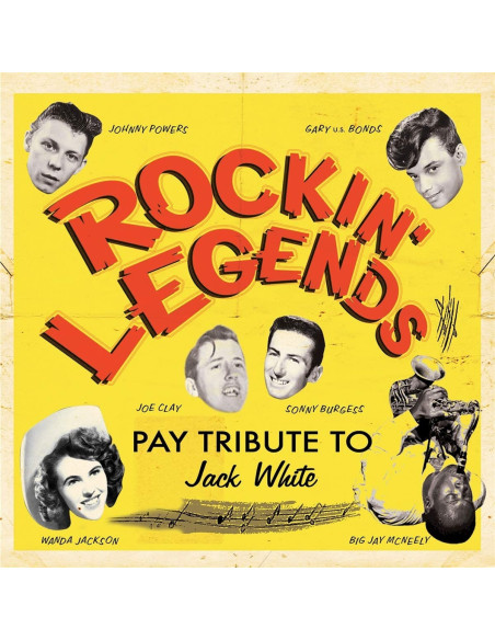 Compilation - Rockin' Legends Pay Tribute To Jack White - (CD)
