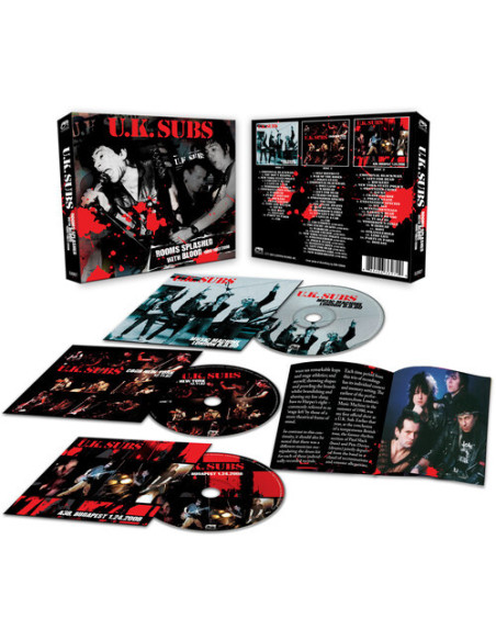 Uk Subs - Rooms Splashed With Blood: 1980/1982/2008 - (CD)